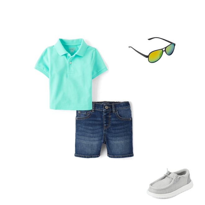 1st bundle featuring 3 items which compliment Baby And Toddler Pique Polo