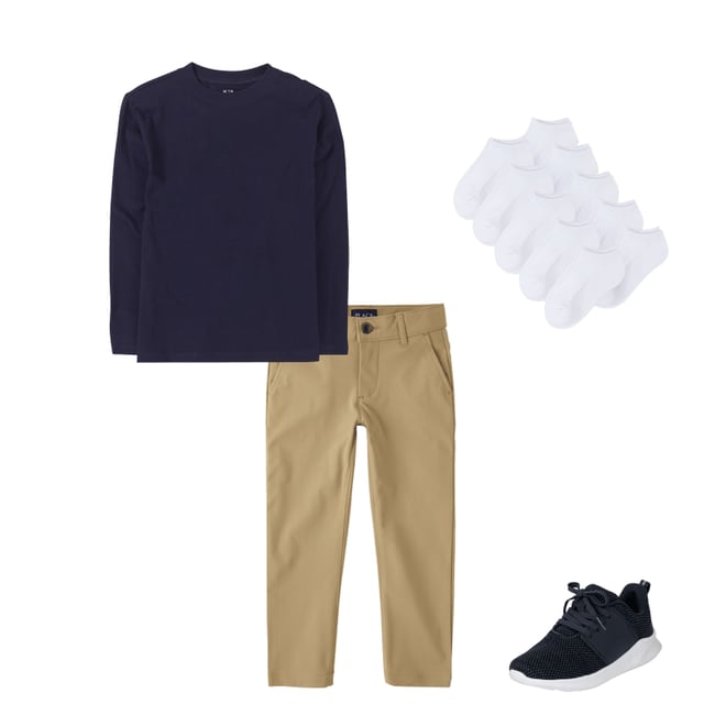 3rd bundle featuring 3 items which compliment Boys Tee Shirt
