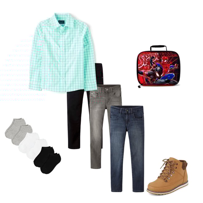 3rd bundle featuring 4 items which compliment Boys Super Skinny Jeans 3-Pack - Slim