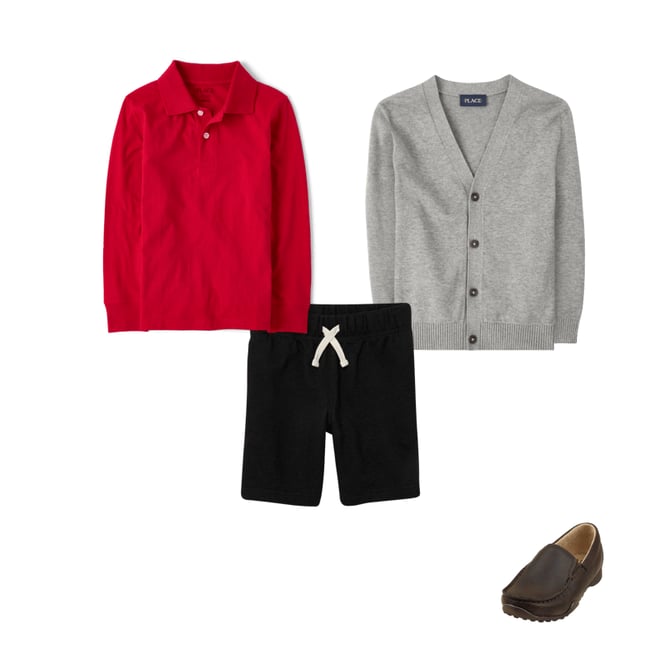 5th bundle featuring 3 items which compliment Boys V Neck Cardigan