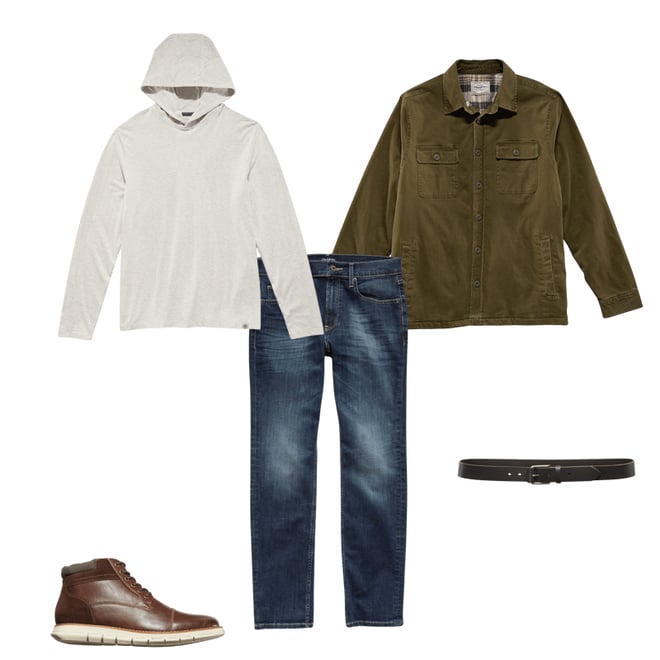 4th bundle featuring 4 items which compliment  Bristol Leather Belt - Black
