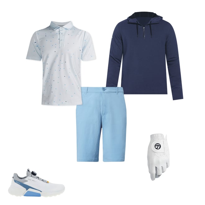 ECCO BIOM H4 BOA Golf Shoes White/Retro Blue - Carl's Golfland ECCO BIOM H4 BOA Golf Shoes White/Retro Blue - Carl's Golfland