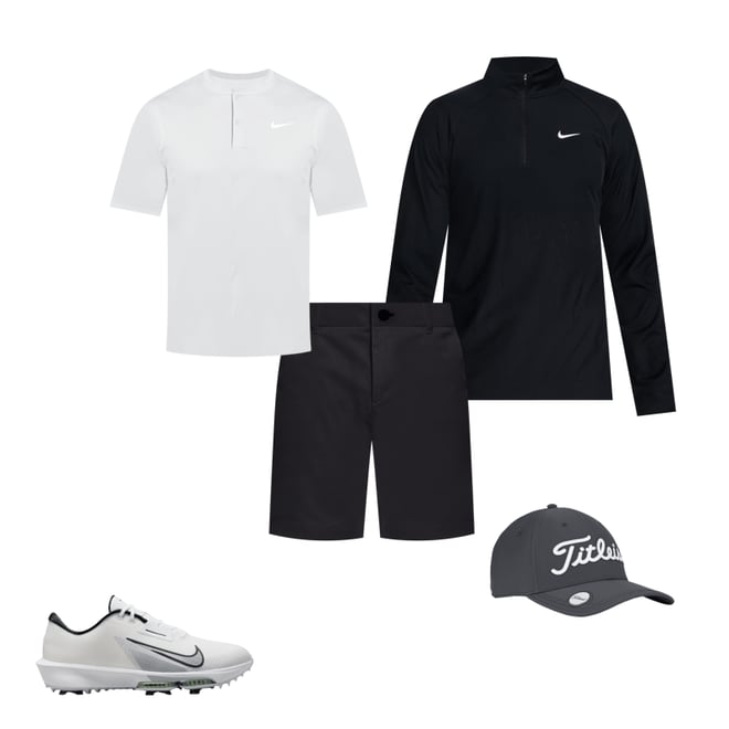 公式サイト - ハイブランドの新作が続々登場 Tour Infinity Zoom Air Nike 2 White/Black/Green Shoes Golf シューズ(男性用)