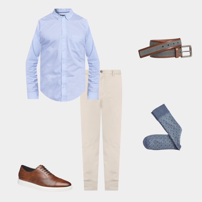 6th bundle featuring 4 items which compliment Brody Cap Toe