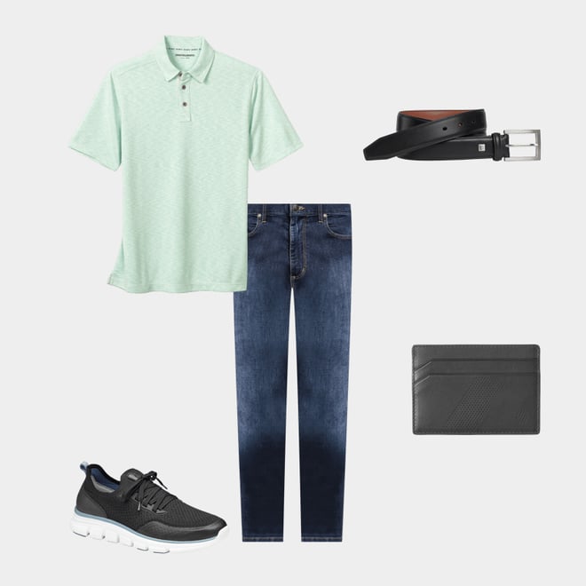 5th bundle featuring 4 items which compliment Johnston & Murphy Dress Belt