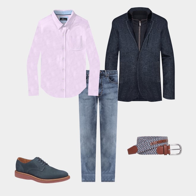 6th bundle featuring 4 items which compliment Upton Plain Toe