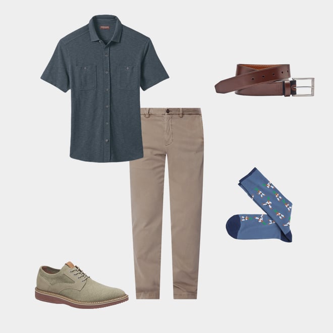 8th bundle featuring 4 items which compliment Washed Chinos
