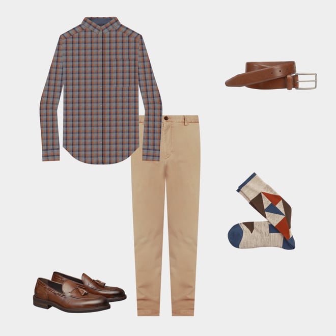 1st bundle featuring 4 items which compliment Washed Chinos