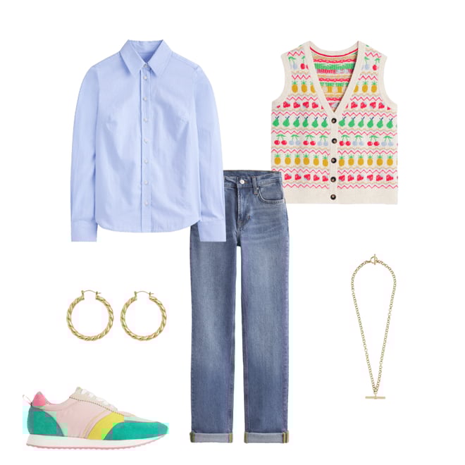 2nd bundle featuring 5 items which compliment Sienna Cotton Shirt