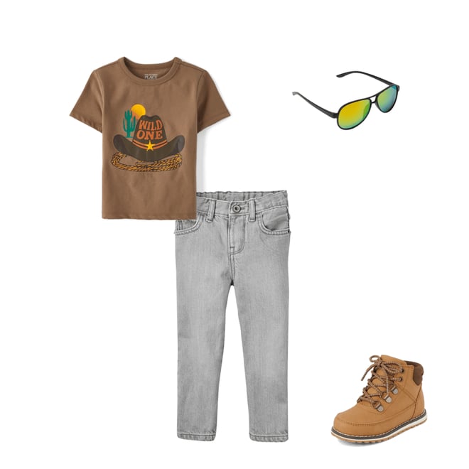 6th bundle featuring 3 items which compliment Toddler Boys Contrast Cuff Lace Up Boots