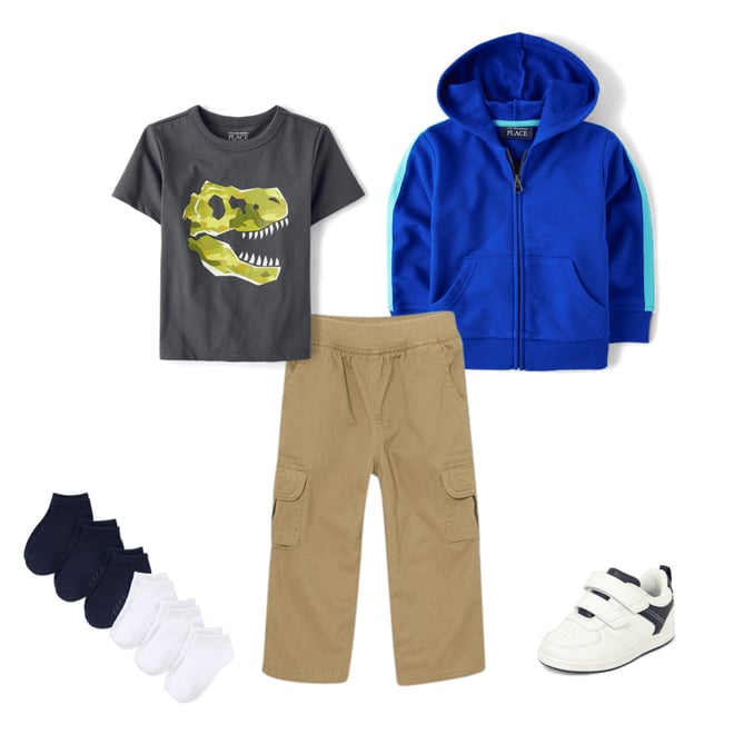 5th bundle featuring 4 items which compliment Baby And Toddler Boys Pull On Cargo Pants