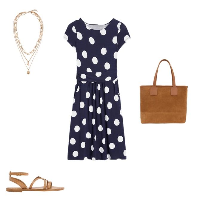 1st bundle featuring 3 items which compliment Amelie Jersey Dress