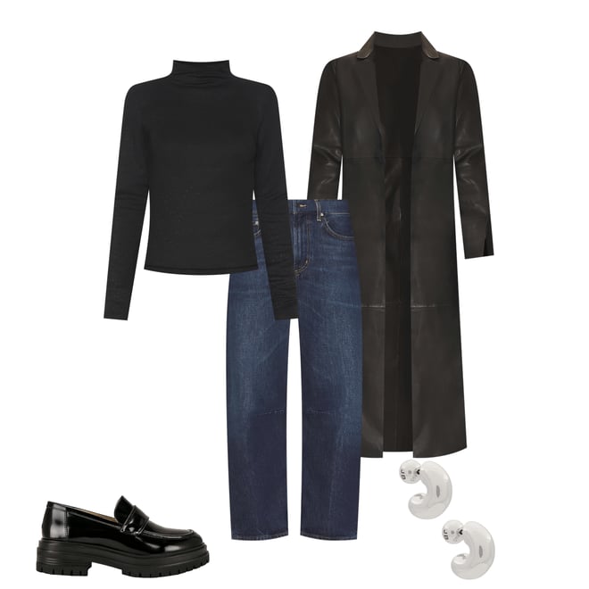 6th bundle featuring 4 items which compliment Turtleneck Top