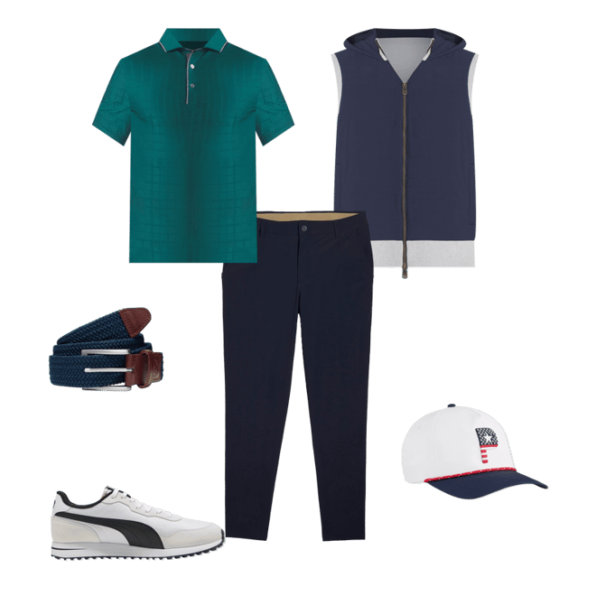 PUMA Men's Clubhouse Hybrid Golf Vest | Golf Galaxy