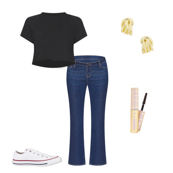 3rd bundle featuring 4 items which compliment The Straight Leg Maternity Jean
