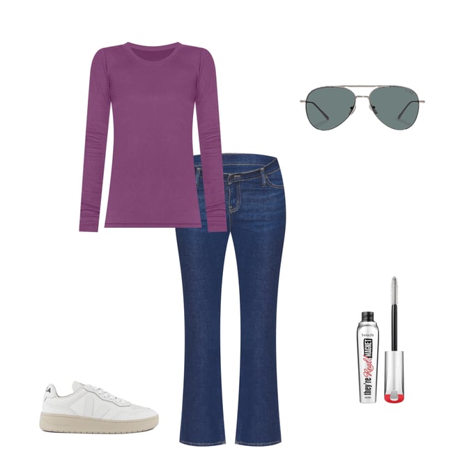 1st bundle featuring 4 items which compliment The Straight Leg Maternity Jeans