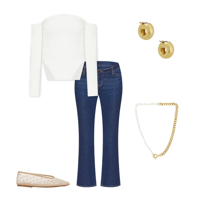 4th bundle featuring 4 items which compliment The Straight Leg Maternity Jean
