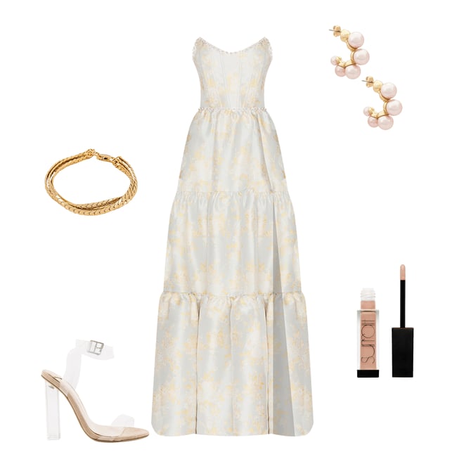 1st bundle featuring 4 items which compliment Vivian Coreset Gown