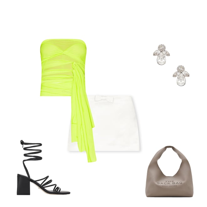 2nd bundle featuring 4 items which compliment x REVOLVE Mesh Top