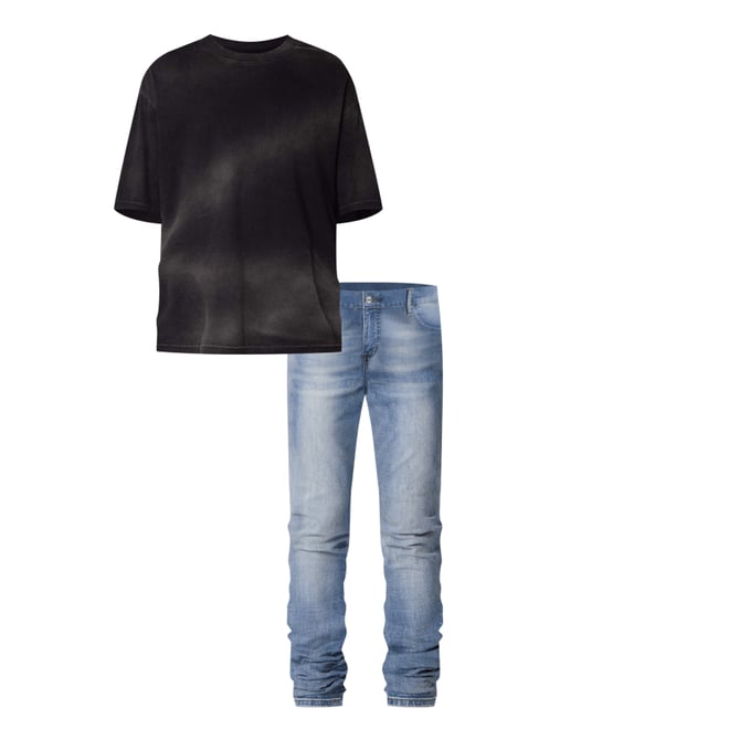 Faded Every Day II Tee - Washed Black | mnml | shop now