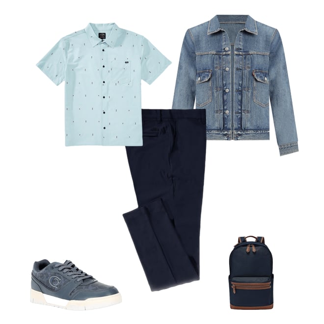 Levi's® Relaxed-Fit Long Sleeve Type II Denim Trucker Jacket