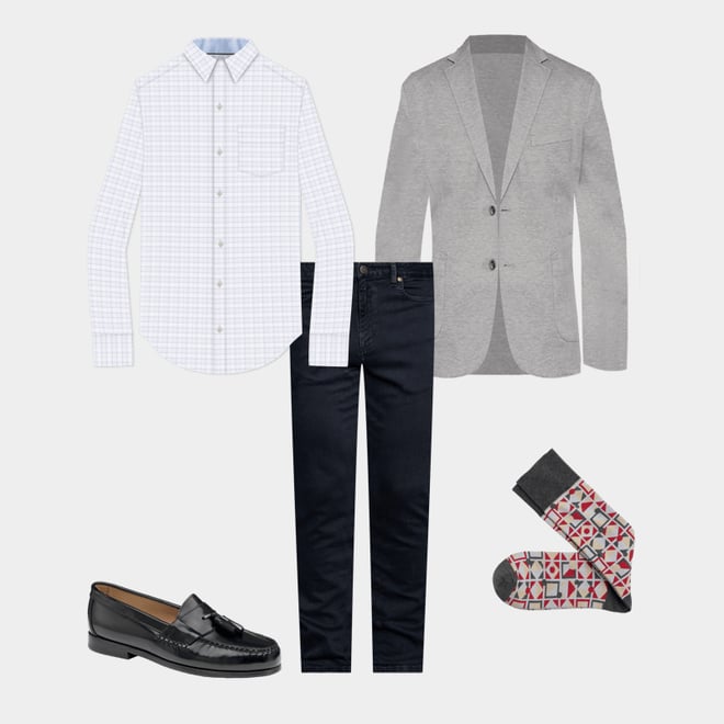 2nd bundle featuring 4 items which compliment Hayes Tassel Loafer