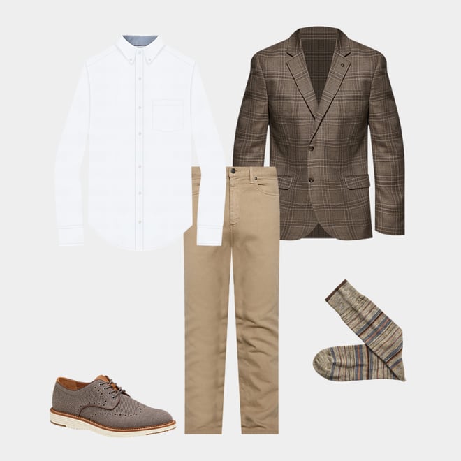 3rd bundle featuring 4 items which compliment Heather Stripe Socks