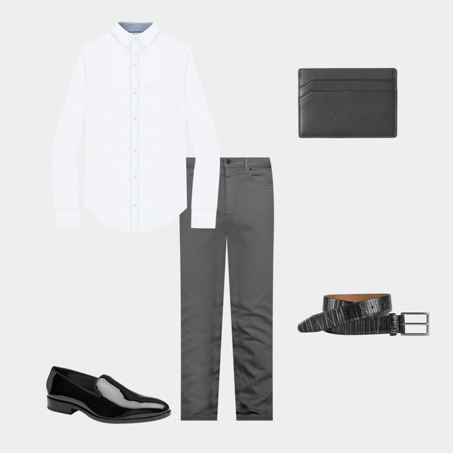 3rd bundle featuring 4 items which compliment Gavney Slip-On Loafer