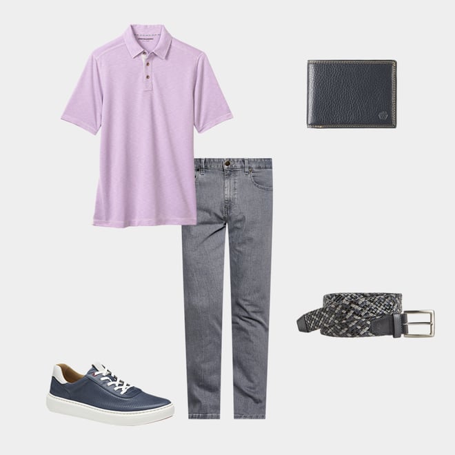 3rd bundle featuring 4 items which compliment Leather Woven Belt
