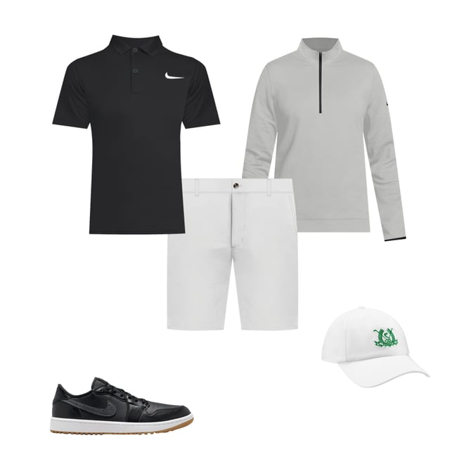 Nike Air Jordan 1 Low G Golf Shoes Black/Gum Medium Brown Nike Air Jordan 1 Low G Golf Shoes Black/Gum Medium Brown