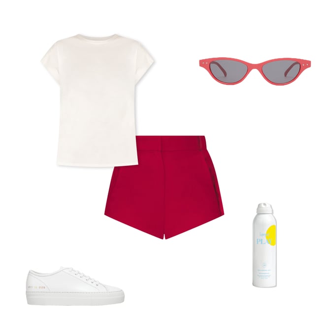 2nd bundle featuring 4 items which compliment Tournament Low Platform Super Sneaker