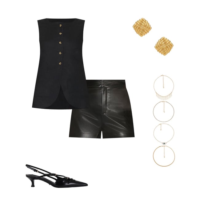 Posse Emma Vest in Black | REVOLVE