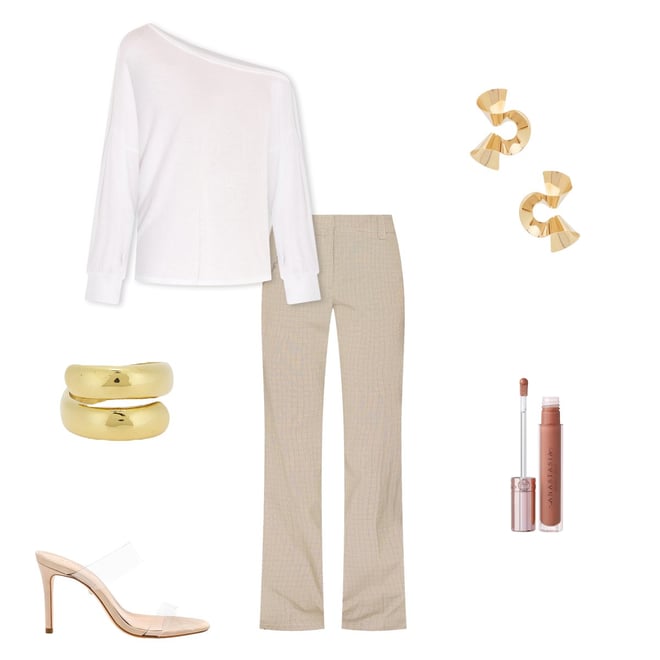 Kristopher Open Shoulder Top
