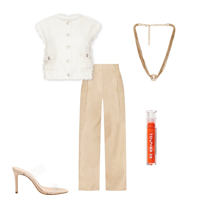 3rd bundle featuring 4 items which compliment Linen Highrise Trousers