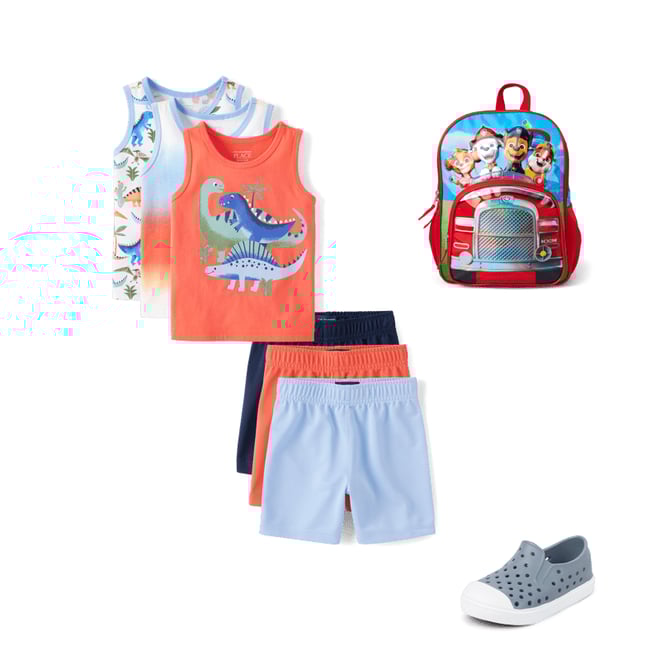 6th bundle featuring 3 items which compliment Baby And Toddler Boys Print Tank Top 3-Pack