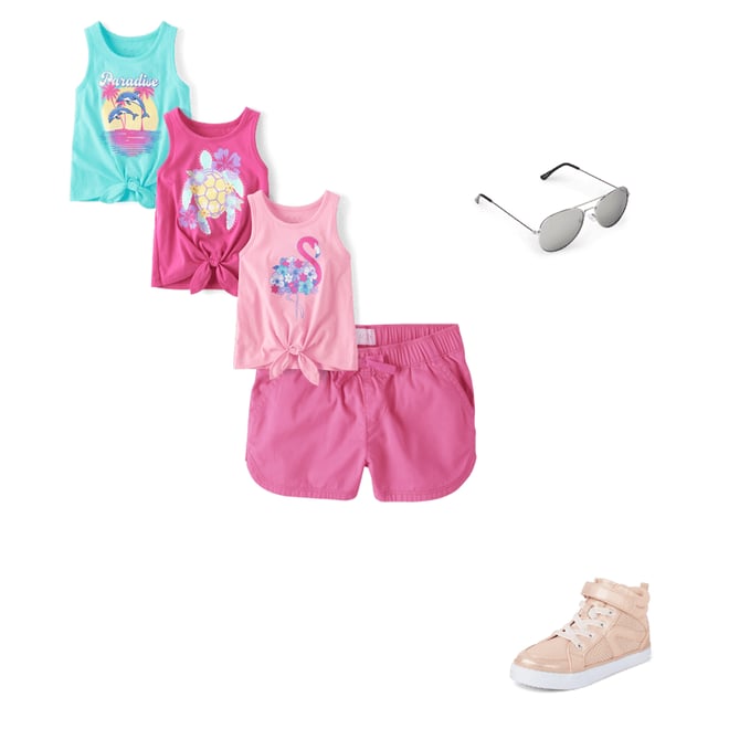 7th bundle featuring 3 items which compliment Girls Twill Pull On Shorts