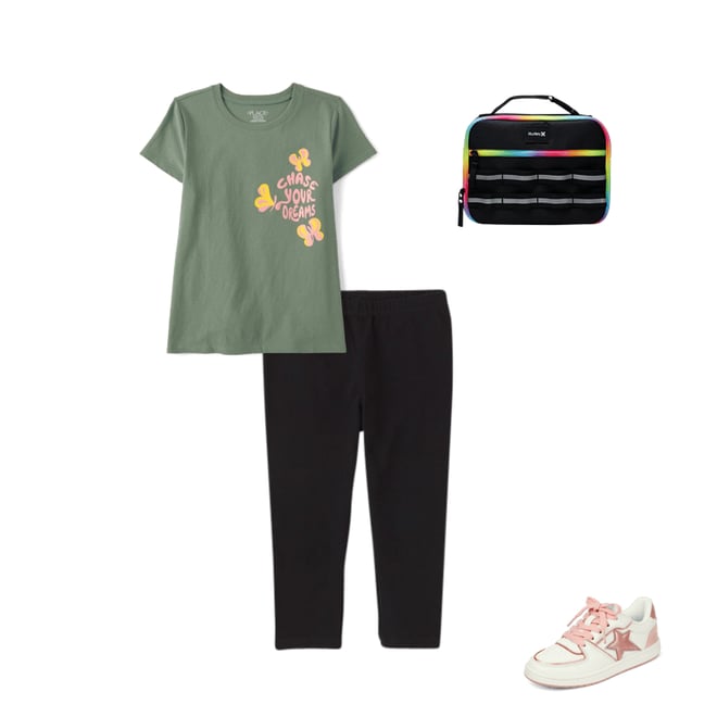 2nd bundle featuring 3 items which compliment Girls Capri Leggings