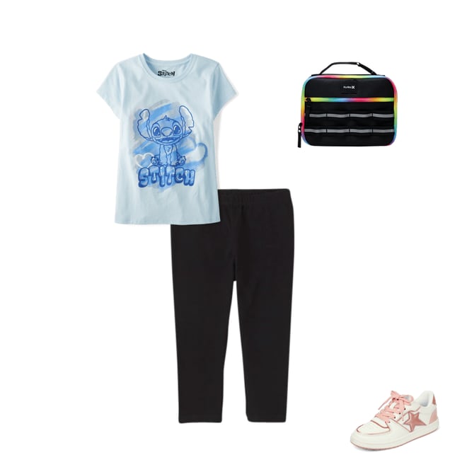 2nd bundle featuring 3 items which compliment Girls Capri Leggings