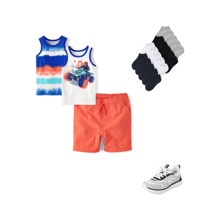 3rd bundle featuring 3 items which compliment Boys Quick Dry Pull On Pool To Play Shorts