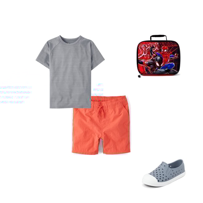 9th bundle featuring 3 items which compliment Boys Spider-Man Lunchbox