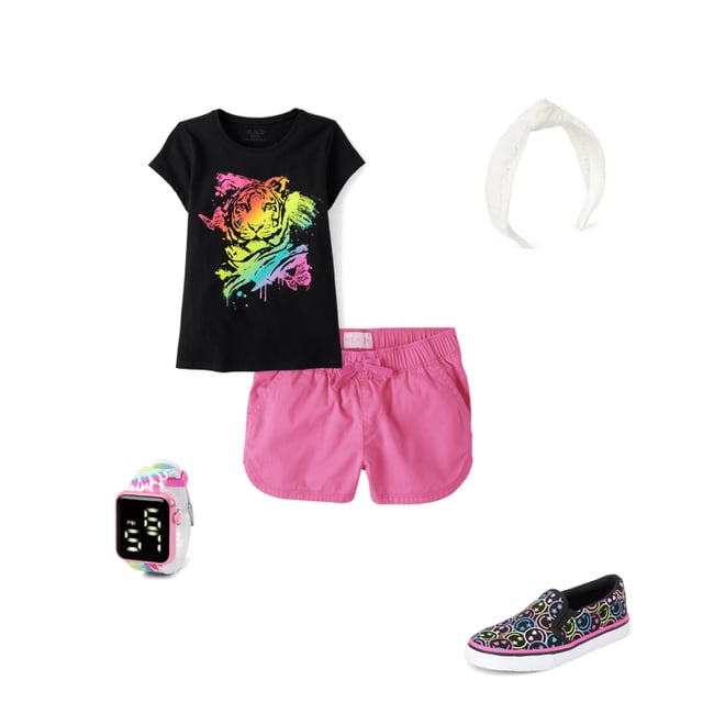 8th bundle featuring 4 items which compliment Girls Twill Pull On Shorts