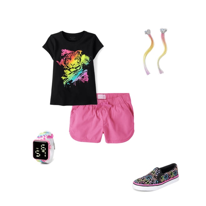 3rd bundle featuring 4 items which compliment Girls Twill Pull On Shorts