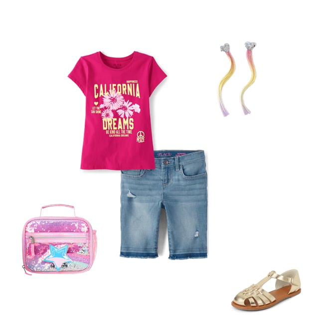 4th bundle featuring 4 items which compliment Girls Rainbow Sequin Shakey Star Lunchbox