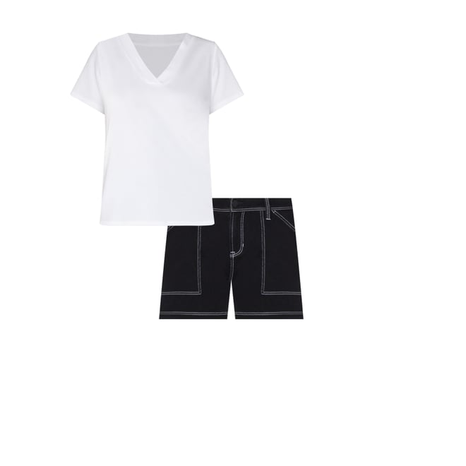 1st bundle featuring 1 items which compliment Utility Short With Contrast Stitch