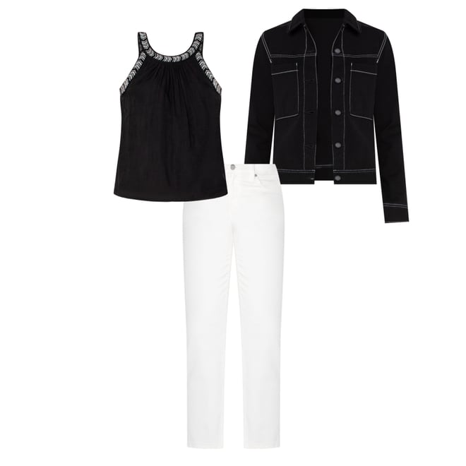 2nd bundle featuring 2 items which compliment Liv Non-Skinny Skinny