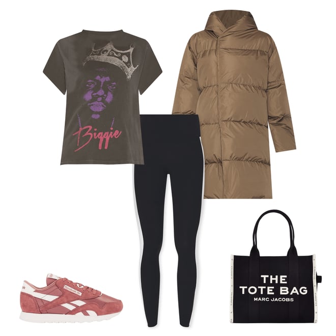 1st bundle featuring 4 items which compliment Biggie Tee in Pigment