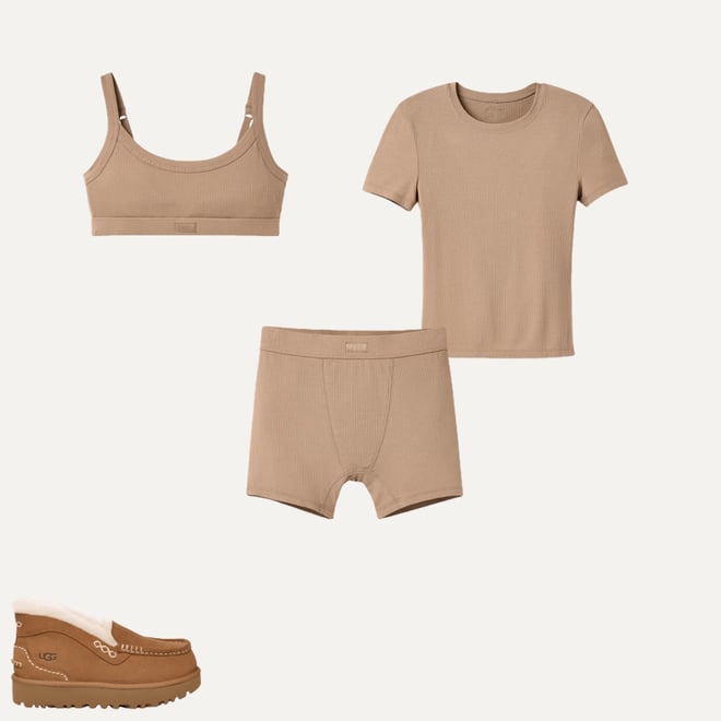 アグオーストラリア UGG Miriam Baby Tee Rib レディース シャツ トップス Silver Taupe UGG® Miriam Baby Tee Rib for Women | UGG®