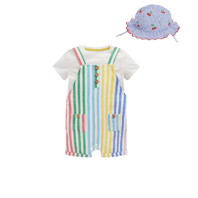 1st bundle featuring 1 items which compliment Button Dungaree Set