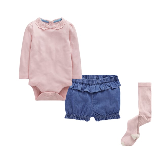 1st bundle featuring 2 items which compliment Baby Ribbed Tights-Pink