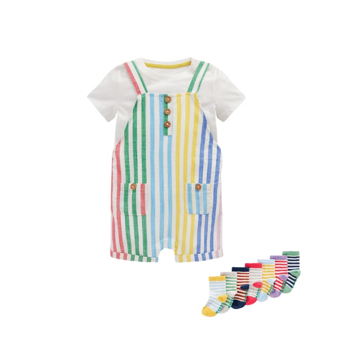 2nd bundle featuring 1 items which compliment Button Dungaree Set